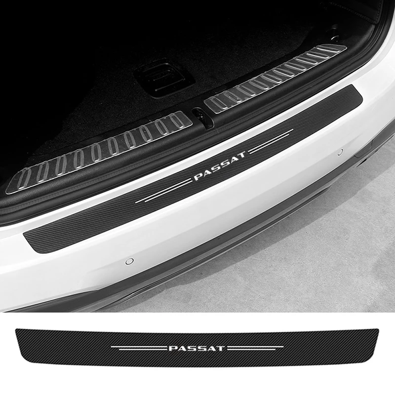 Carbon Fiber Car Rear Bumper Trunk Guard Protected Stickers Decals Auto Trim Accessories For PASSAT B4 B5 B6 B7 B8 CC Variant
Carbon Fiber Car Rear Bumper Trunk Guard Protected Stickers Decals Auto Trim Accessories For PASSAT B4 B5 B6 B7 B8 CC Variant