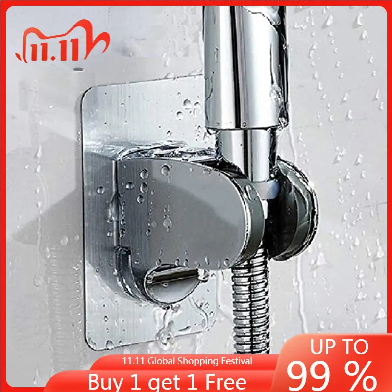 7 Gear Adjustable Plastic+plating Holder Self-adhesive Handheld No Suction Up Holder Wall Mounted Bathroom Shower Holder Bracket
7 Gear Adjustable Plastic+plating Holder Self-adhesive Handheld No Suction Up Holder Wall Mounted Bathroom Shower Holder Bracket