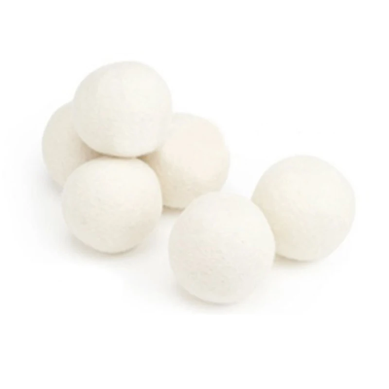 Reusable Wool Dryer Balls Natural Fabric Softener Drying Balls Washing Machine White Dry Kit Ball Home homeproduct washing ball
Reusable Wool Dryer Balls Natural Fabric Softener Drying Balls Washing Machine White Dry Kit Ball Home homeproduct washing ball