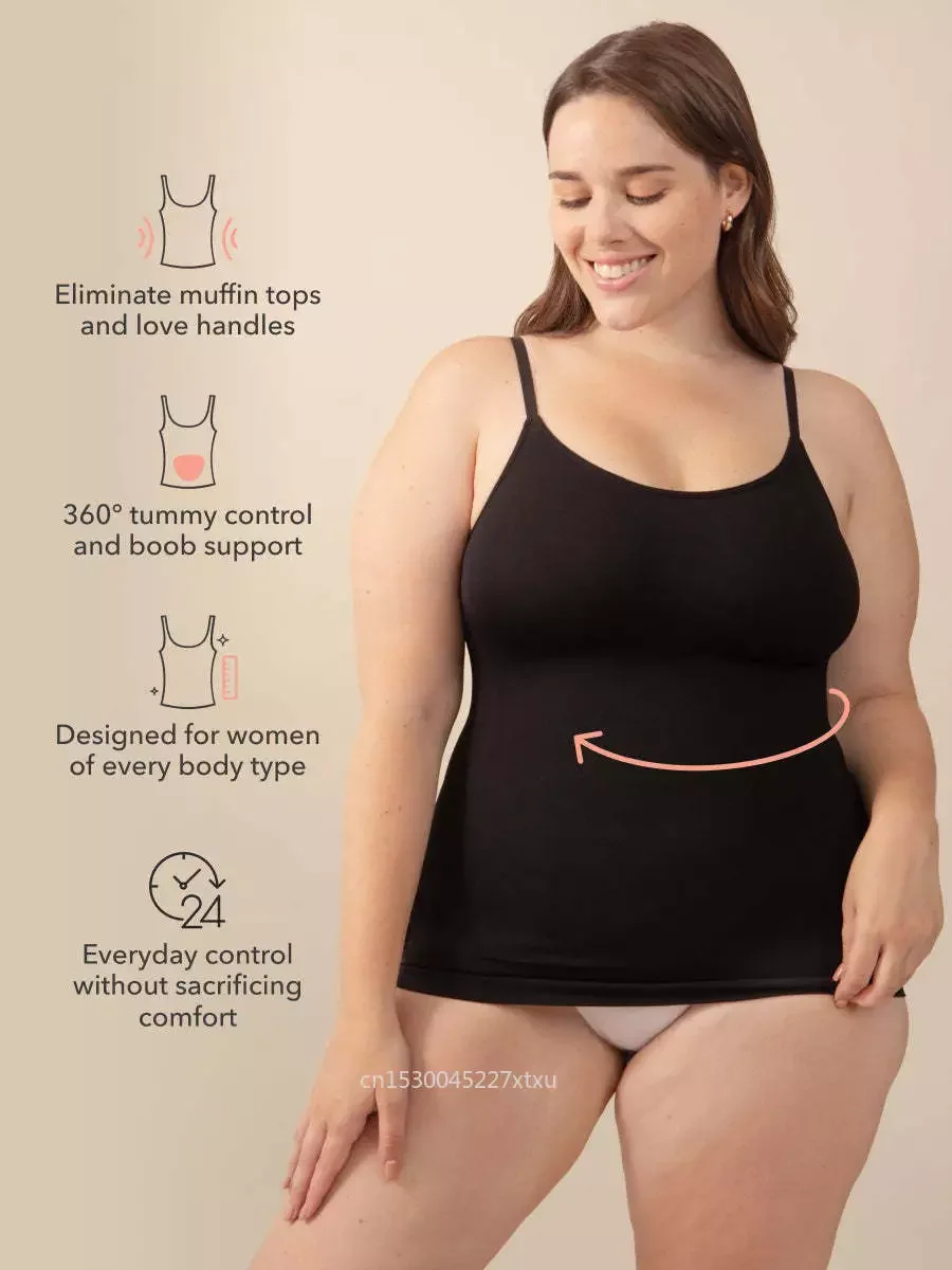 Топ Женский Повседневный бесшовный с глубоким круглым вырезом и регулируемыми бретельками 
Топ Женский Повседневный бесшовный с глубоким круглым вырезом и регулируемыми бретельками