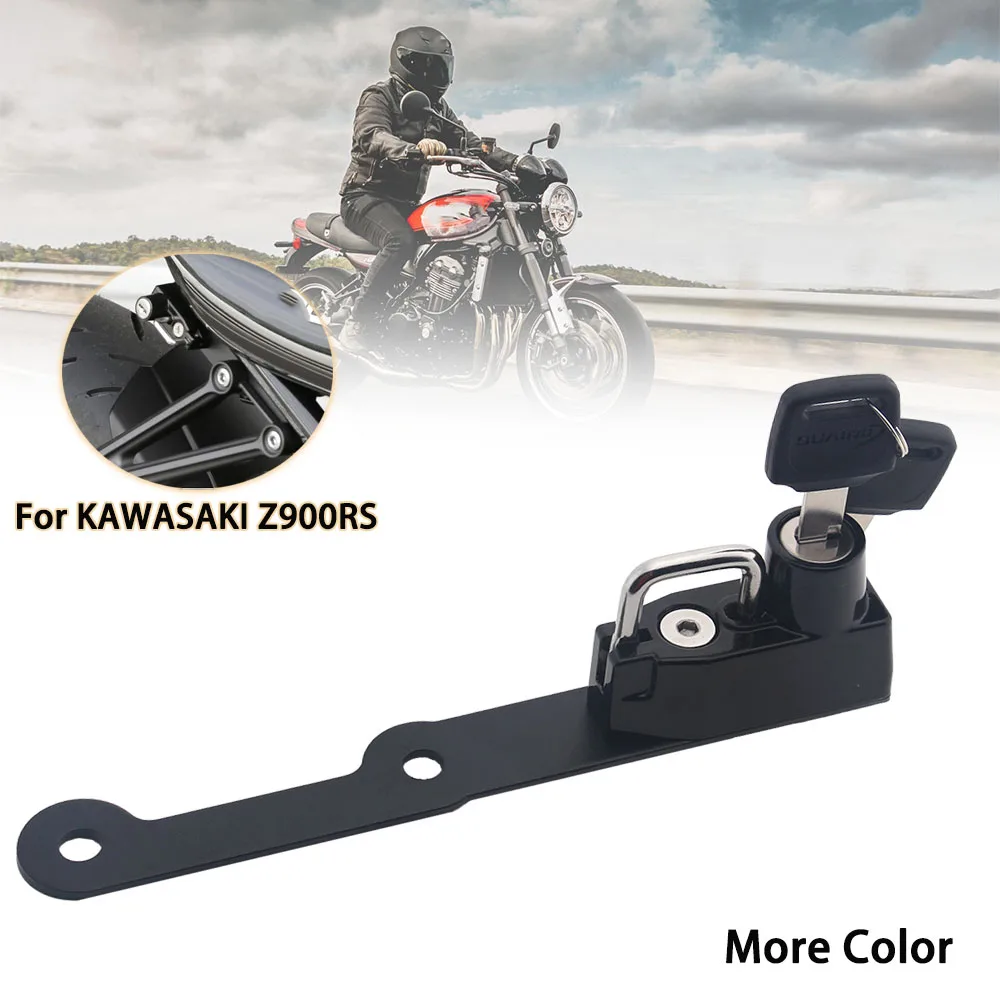 

Motorcycle Helmet Lock Side Anti-theft Security with 2 Keys Fit For KAWASAKI Z900 Z900RS Z 900 RS CAFE 2017 2018 2019 2021
