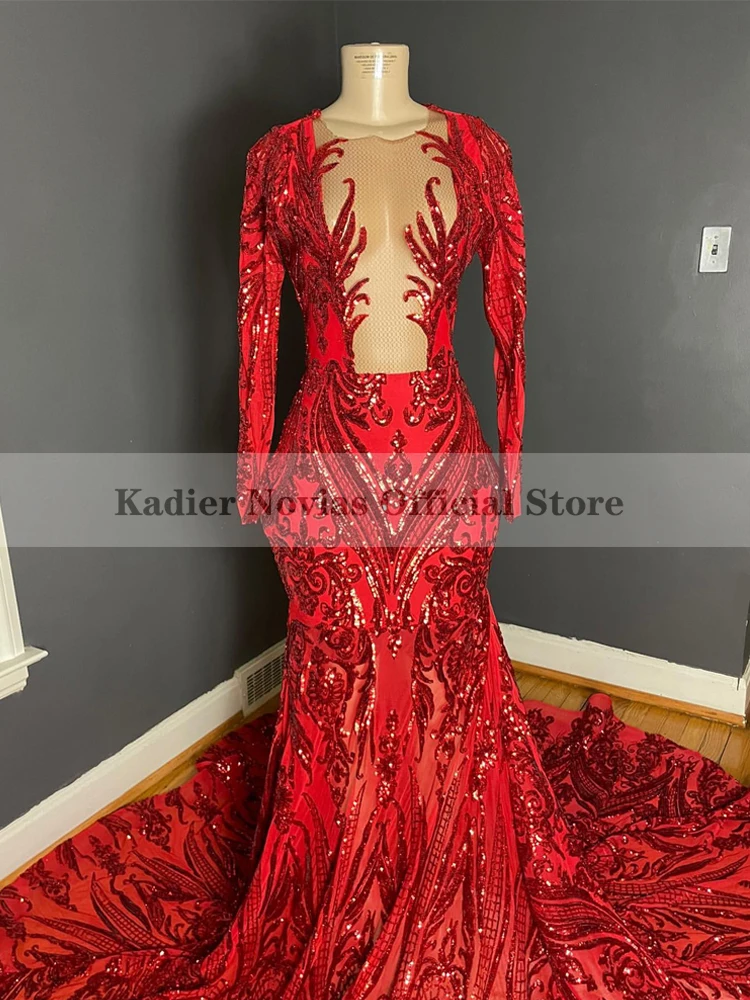 KADIER NOVIAS Women Long Sleeves Red Lace Mermaid Prom Dresses 2022 Sequin Evening Gown Vestido De Fiesta
KADIER NOVIAS Women Long Sleeves Red Lace Mermaid Prom Dresses 2022 Sequin Evening Gown Vestido De Fiesta