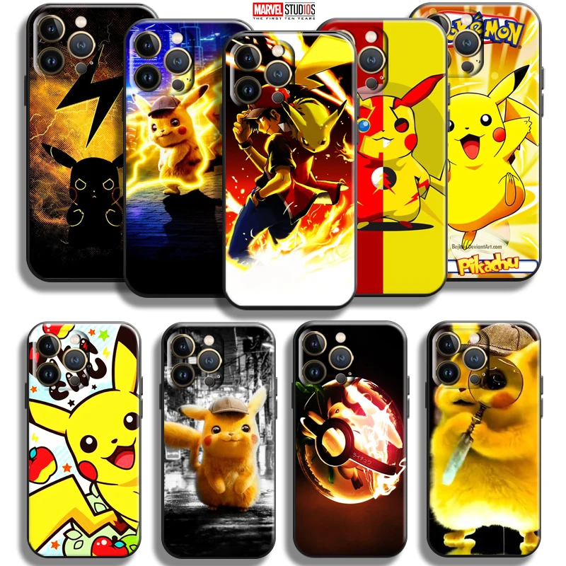 Anime Pokemon Cute Pikachu For Apple iPhone 13 12 11 Pro Mini X XR XS Max SE 6 6S 7 8 Plus Phone Case Coque TPU Liquid Silicon
Anime Pokemon Cute Pikachu For Apple iPhone 13 12 11 Pro Mini X XR XS Max SE 6 6S 7 8 Plus Phone Case Coque TPU Liquid Silicon