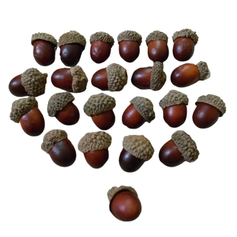 100pcs Mini Artificial Acorn Lifelike Simulation Acorn Fake Fruit Autumn Home Kitchen Decor House Wedding Photo Props
100pcs Mini Artificial Acorn Lifelike Simulation Acorn Fake Fruit Autumn Home Kitchen Decor House Wedding Photo Props