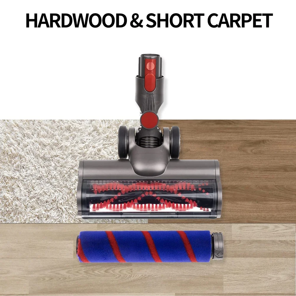Direct Drive Turbine Brush Head for Dyson V7 V8 V10 V11 V15 Vacuum Cleaner with Replacement Fluffy Roller
Direct Drive Turbine Brush Head for Dyson V7 V8 V10 V11 V15 Vacuum Cleaner with Replacement Fluffy Roller