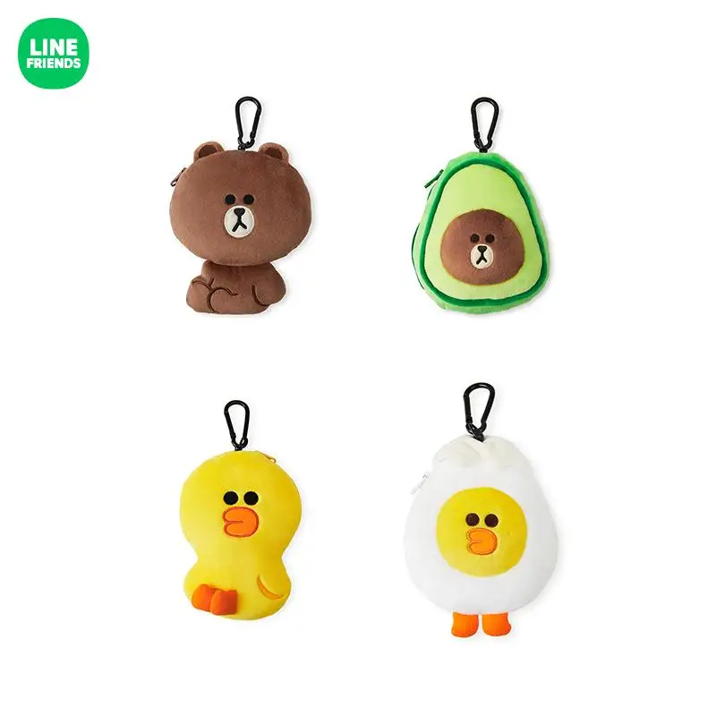 LINE FRIENDS Kawaii Brown Sally Avocado Drawstring Change Wallet Cartoon Animation Cute Plush Doll Backpack Pendant Girl Gifts
LINE FRIENDS Kawaii Brown Sally Avocado Drawstring Change Wallet Cartoon Animation Cute Plush Doll Backpack Pendant Girl Gifts