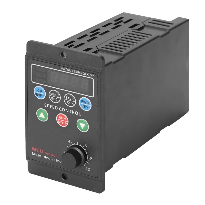 220V 750W Single-Phase Input 3-Phase Output Motor Driver Frequency Converter with Four-Digit Digital Tube Display
220V 750W Single-Phase Input 3-Phase Output Motor Driver Frequency Converter with Four-Digit Digital Tube Display