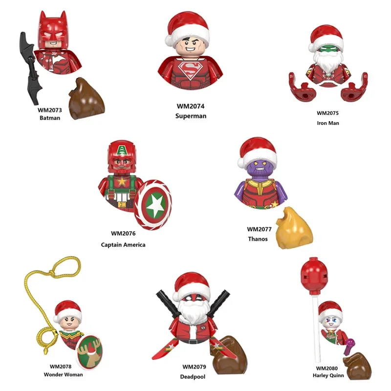 WM6104 Christmas Series Marvel Super Hero Assembled Children's Christmas Gift
WM6104 Christmas Series Marvel Super Hero Assembled Children's Christmas Gift