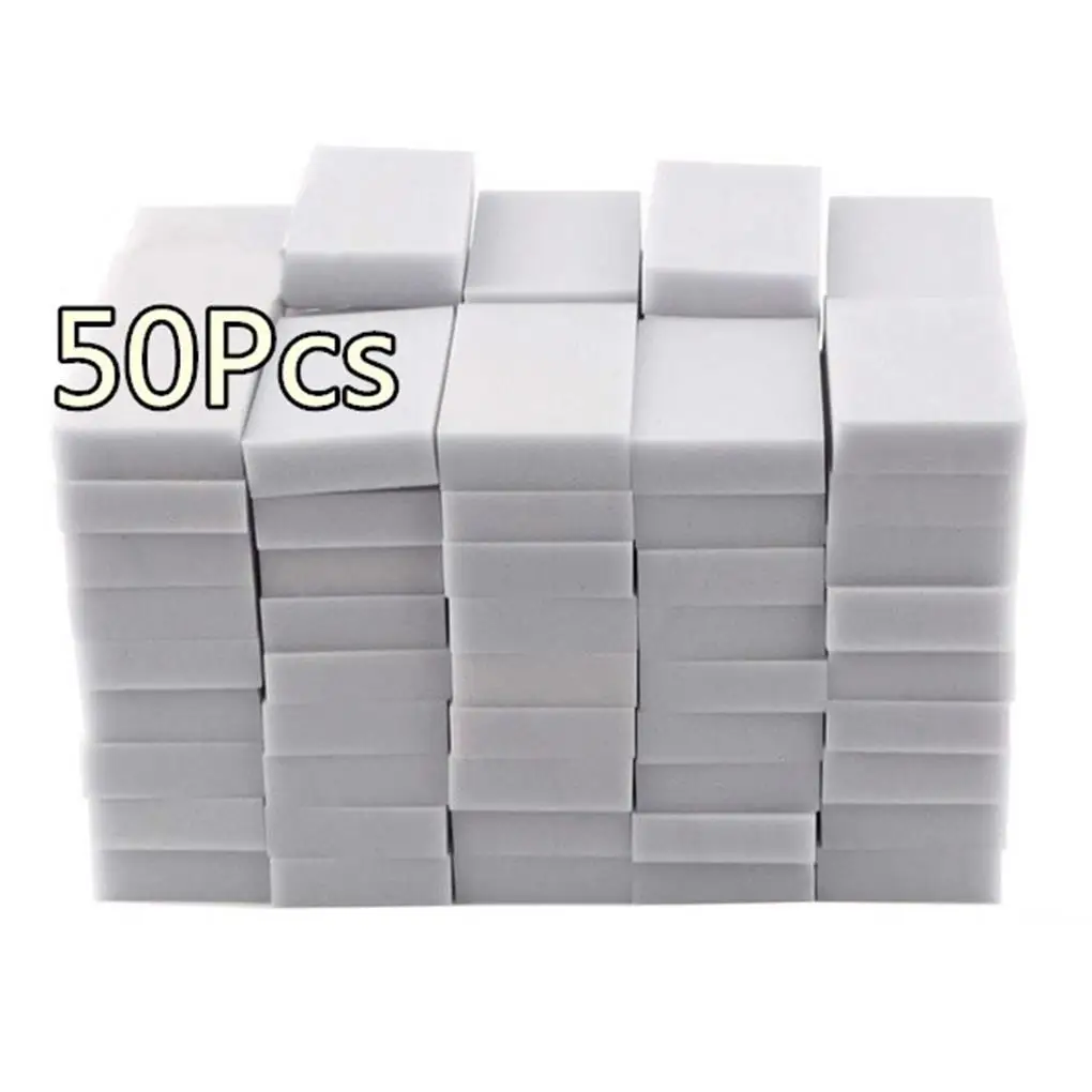 50pcs White Melamine Sponge Magic Sponge Eraser For Kitchen Office Bathroom Clean Accessory/Dish Cleaning Nano
50pcs White Melamine Sponge Magic Sponge Eraser For Kitchen Office Bathroom Clean Accessory/Dish Cleaning Nano