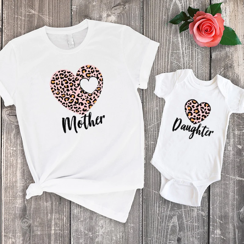Heart Shirt Matching Family Heart Tshirts 2021 Mommy and Me Shirt Baby Mom Daughter Tee Leopard Little Girl Clothes Girls T M
Heart Shirt Matching Family Heart Tshirts 2021 Mommy and Me Shirt Baby Mom Daughter Tee Leopard Little Girl Clothes Girls T M