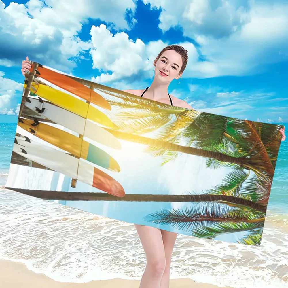 Surfboard Beach Towels Oversized Microfiber Quick Drying Sand Free Swim Travel Blanket Lightweight Swim Camping Picnic Yoga Gym
Surfboard Beach Towels Oversized Microfiber Quick Drying Sand Free Swim Travel Blanket Lightweight Swim Camping Picnic Yoga Gym