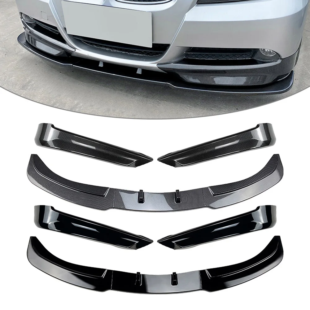 5Pcs Car Front Bumper Spoiler Lip+Side Splitter Cover Trim For BMW 3 Series E90 E91 320i 330i Sedan Base Model Only 2005-2008
5Pcs Car Front Bumper Spoiler Lip+Side Splitter Cover Trim For BMW 3 Series E90 E91 320i 330i Sedan Base Model Only 2005-2008