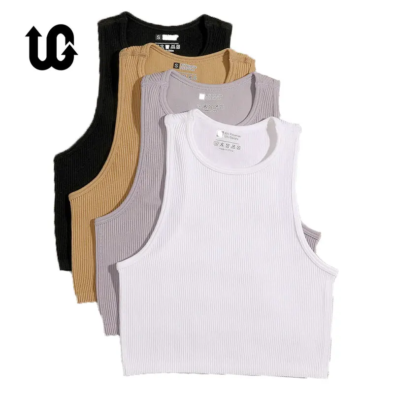 Women Yoga Vest Gym Sports Crop Tops Seamless Streetwear Rib-Knit Fitness Running Vest Workout Bra Tank Top Female Without Pad
Women Yoga Vest Gym Sports Crop Tops Seamless Streetwear Rib-Knit Fitness Running Vest Workout Bra Tank Top Female Without Pad