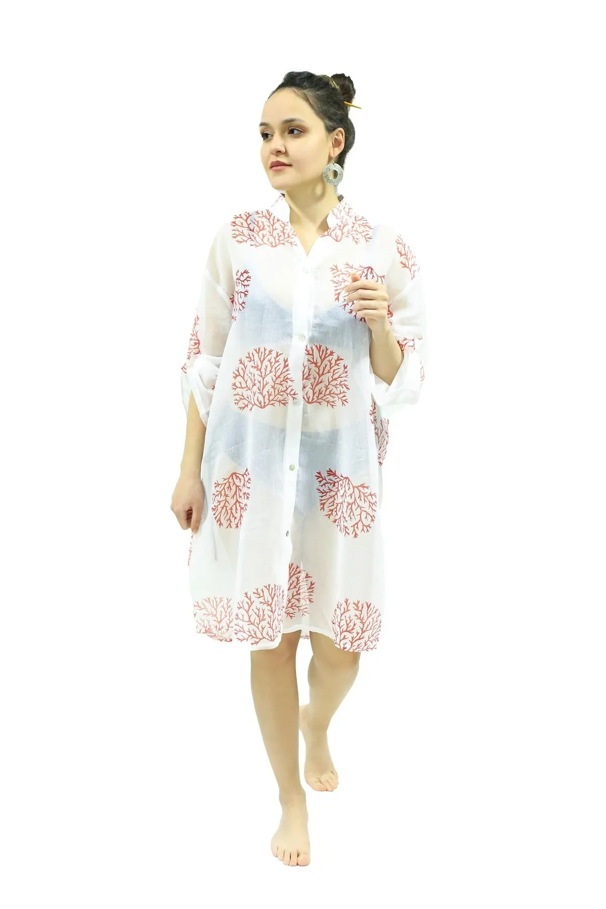 Women's Pareo Shirt Swimwear Cover Up Dress Sexy Tunic Suit Beachwear Female Beach Bikini Cover Loose Mini Dress
Women's Pareo Shirt Swimwear Cover Up Dress Sexy Tunic Suit Beachwear Female Beach Bikini Cover Loose Mini Dress