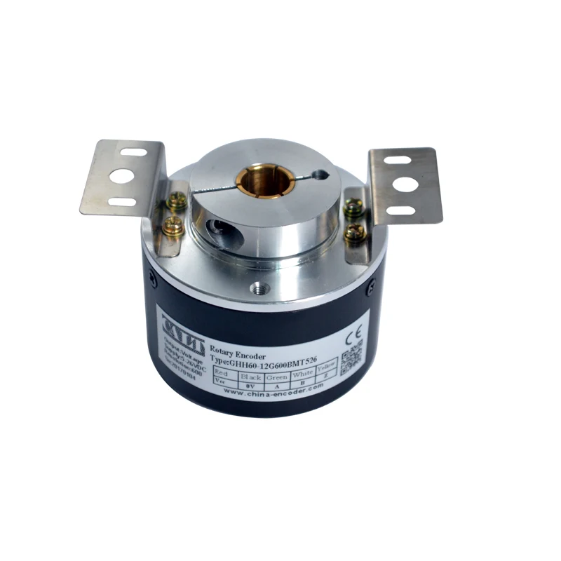 CALT 60mm hollow shaft rotary encoder push-pull output GHH60-08G2000BMP526 for cutting machine
CALT 60mm hollow shaft rotary encoder push-pull output GHH60-08G2000BMP526 for cutting machine