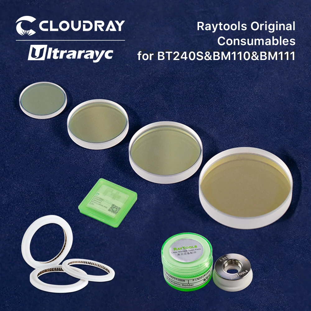 Ultrarayc BT240S Original Protective Windows Lens 27.9*4.1mm & 24.9*1.5mm & Sealing Ring for BT240S Consumables 0-6kW
Ultrarayc BT240S Original Protective Windows Lens 27.9*4.1mm & 24.9*1.5mm & Sealing Ring for BT240S Consumables 0-6kW