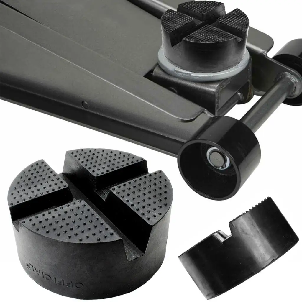 Floor Slotted Car Rubber Jack Pad Lift Adaptor Frame Rail Protector Adapter Jacking Tool Pinch Weld Side Lifting Disk Universal
Floor Slotted Car Rubber Jack Pad Lift Adaptor Frame Rail Protector Adapter Jacking Tool Pinch Weld Side Lifting Disk Universal