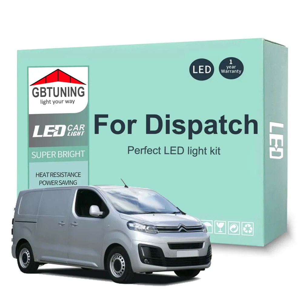 11Pcs Car Indoor Bulb Kit For Citroen Dispatch 2007-2019 2020 2021 2022 Vehicle LED Interior Light Reading Dome Trunk Canbus
11Pcs Car Indoor Bulb Kit For Citroen Dispatch 2007-2019 2020 2021 2022 Vehicle LED Interior Light Reading Dome Trunk Canbus