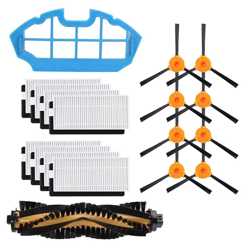 18PCS For Cecotec Conga 990 5040 Eufy Robovac 11 11C Deebot N79S N79 Iboto Aqua V710 Hepa Filter Main Roller Brush
18PCS For Cecotec Conga 990 5040 Eufy Robovac 11 11C Deebot N79S N79 Iboto Aqua V710 Hepa Filter Main Roller Brush