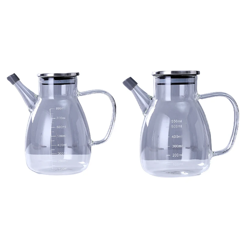 Glass Oil Pot Leak-Proof Oil Bottle Seasoning Bottle Soy Sauce Bottle Vinegar Pot Oil Can Home Kitchen
Glass Oil Pot Leak-Proof Oil Bottle Seasoning Bottle Soy Sauce Bottle Vinegar Pot Oil Can Home Kitchen