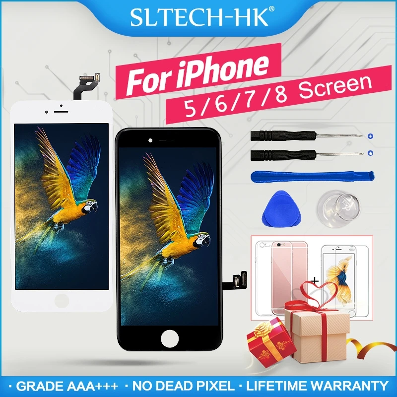 AAA +++ для iPhone 6 6S 7 8 Plus, ЖК-дисплей с 3D сенсорным экраном, Замена для iPhone 4 5 5C 5S 5SE, дисплей без битых пикселей
AAA +++ для iPhone 6 6S 7 8 Plus, ЖК-дисплей с 3D сенсорным экраном, Замена для iPhone 4 5 5C 5S 5SE, дисплей без битых пикселей