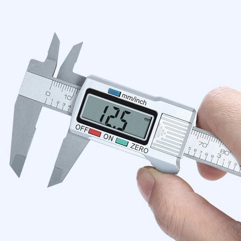 6" 150mm Digital Caliper Stainless Steel Electronic Vernier Caliper with LCD Micrometer Digital Ruler Measuring Tool 0.1mm
6" 150mm Digital Caliper Stainless Steel Electronic Vernier Caliper with LCD Micrometer Digital Ruler Measuring Tool 0.1mm