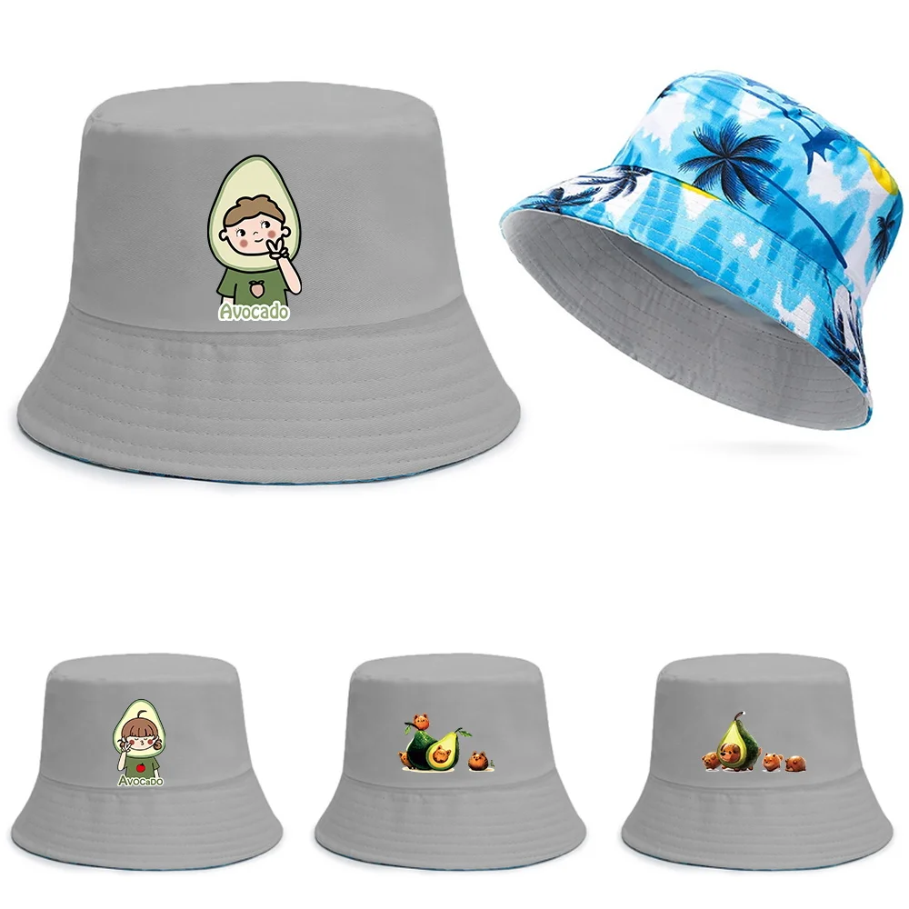 2023 Double-sided Wear Fishing Caps Beach Visors Fisherman Cap for Boys Summer Bucket Hats Avocado Printing Anime Men Panama Hat
2023 Double-sided Wear Fishing Caps Beach Visors Fisherman Cap for Boys Summer Bucket Hats Avocado Printing Anime Men Panama Hat
