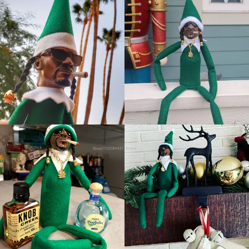 Snoop On A Stoop Christmas Elf Doll Spy on A Bent Long Bendy Toy New Year Christmas Decoration Gifts Resin Doll Desktop Decor
Snoop On A Stoop Christmas Elf Doll Spy on A Bent Long Bendy Toy New Year Christmas Decoration Gifts Resin Doll Desktop Decor