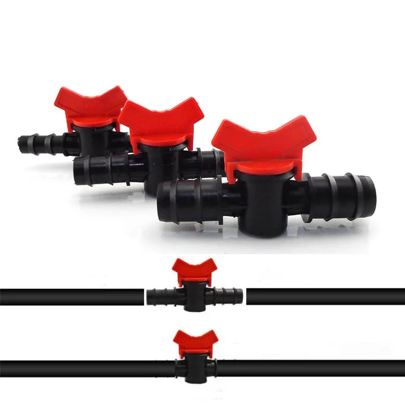 16mm 20mm 25mm Garden Water Tap Drip Irrigation Mini Switch Valve Waterstop Connectors Hose Adapter Home Garden Greenhouse
16mm 20mm 25mm Garden Water Tap Drip Irrigation Mini Switch Valve Waterstop Connectors Hose Adapter Home Garden Greenhouse