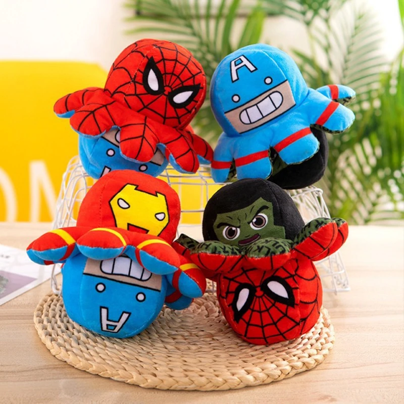 Disney Marvel Plush Toy Iron Man Spider Man Hulk Happy Mope Mood Octopus Kawayi Plush Doll Model Movie Figure Toy for Kids Gift
Disney Marvel Plush Toy Iron Man Spider Man Hulk Happy Mope Mood Octopus Kawayi Plush Doll Model Movie Figure Toy for Kids Gift