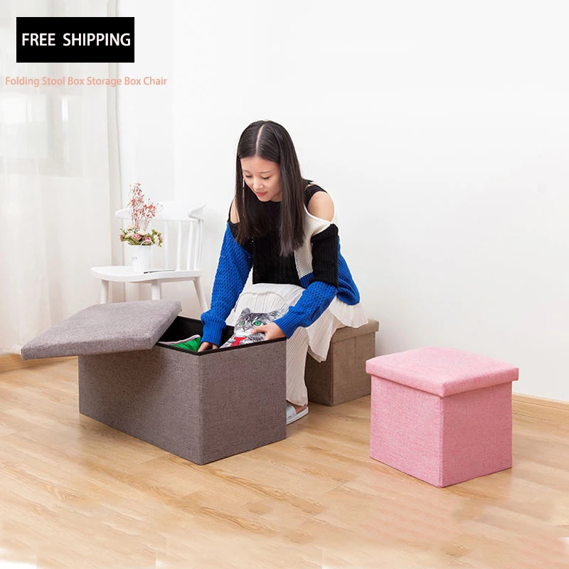 Folding Stool Box Storage Box Chair Folding Storage Box Cube Storage Box Organizer Clothes Storage Bin for Bra Socks Bench Box
Folding Stool Box Storage Box Chair Folding Storage Box Cube Storage Box Organizer Clothes Storage Bin for Bra Socks Bench Box