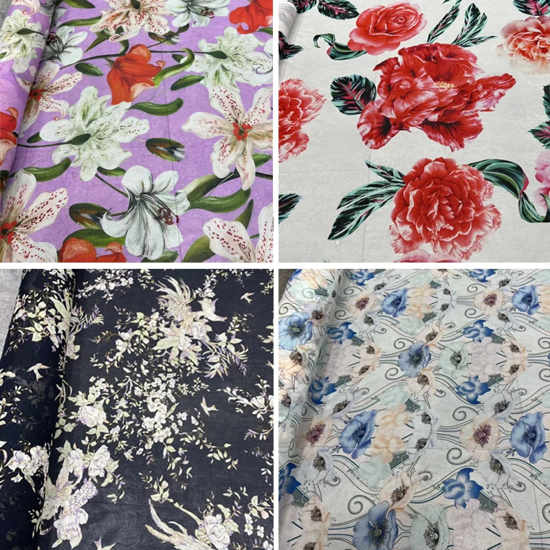 Silk Georgette Printed Fabric 100% Fashion Light Luxury Summer Dress Clothing DIY Sewing Handmade Fabric By The Yard Designer
Silk Georgette Printed Fabric 100% Fashion Light Luxury Summer Dress Clothing DIY Sewing Handmade Fabric By The Yard Designer