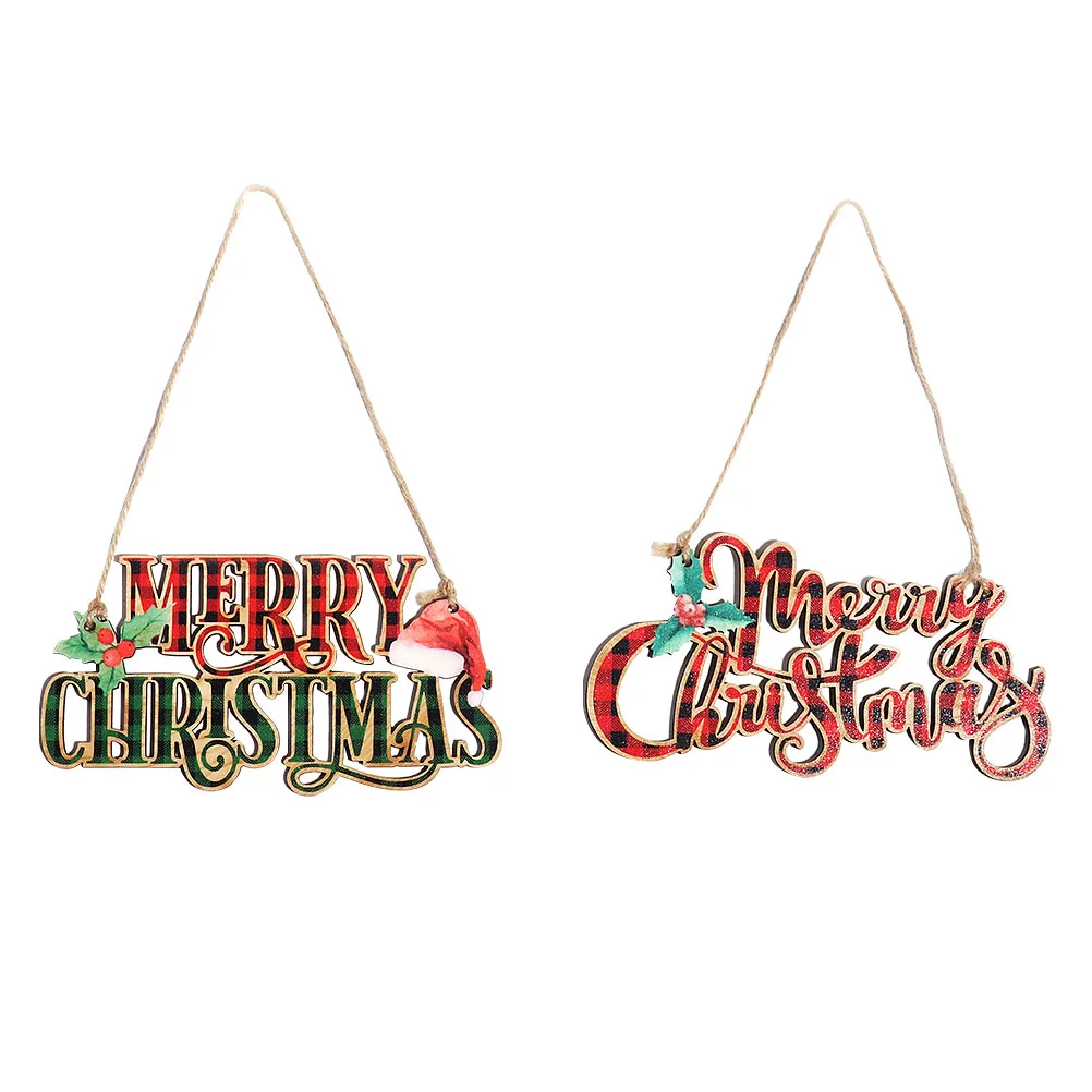 2 Pcs Christmas Decorations Letter Pendant Decors Wooden Xmas Hanging Pendants Merry Sign Tree
2 Pcs Christmas Decorations Letter Pendant Decors Wooden Xmas Hanging Pendants Merry Sign Tree