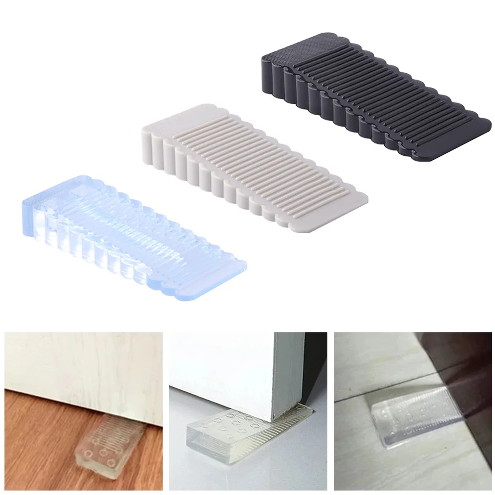 Silicone Door Stopper Silicone Block Wedge Home Door Bottom Door Handle Stopper Door Rear Retainer Anti-Collision Stop Doorstops
Silicone Door Stopper Silicone Block Wedge Home Door Bottom Door Handle Stopper Door Rear Retainer Anti-Collision Stop Doorstops