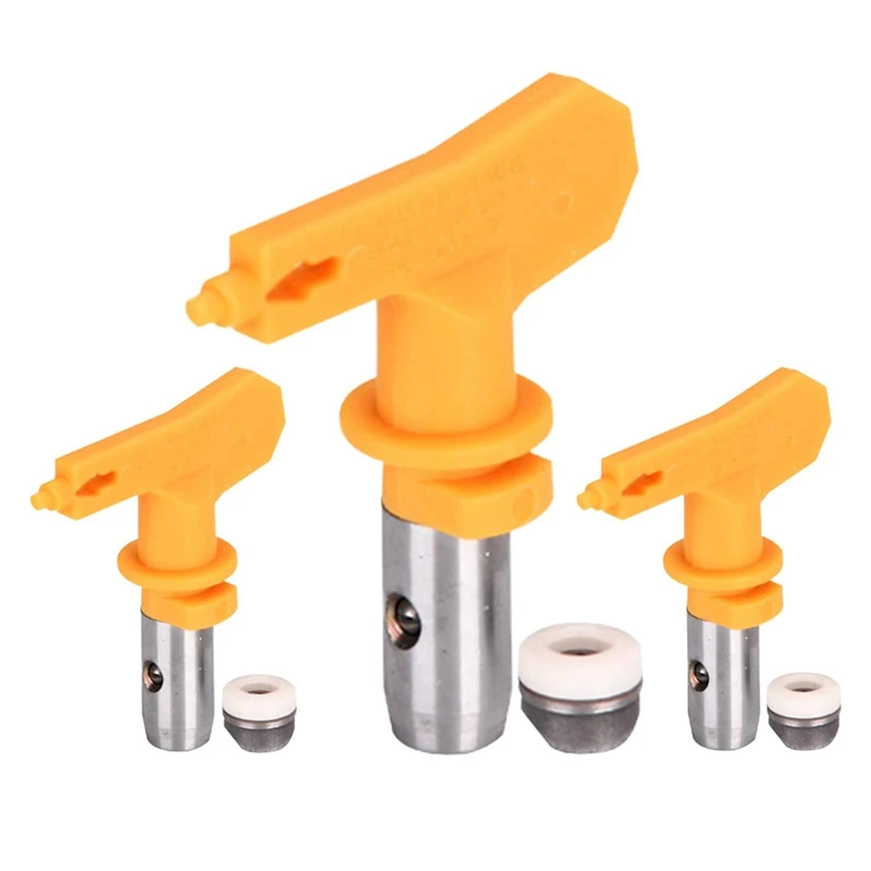 BEAU-Reversible Airless Paint Spray Tips 3 Pieces Airless Spray Tools And Airless Sprayer Spraying Machine Parts (517)
BEAU-Reversible Airless Paint Spray Tips 3 Pieces Airless Spray Tools And Airless Sprayer Spraying Machine Parts (517)