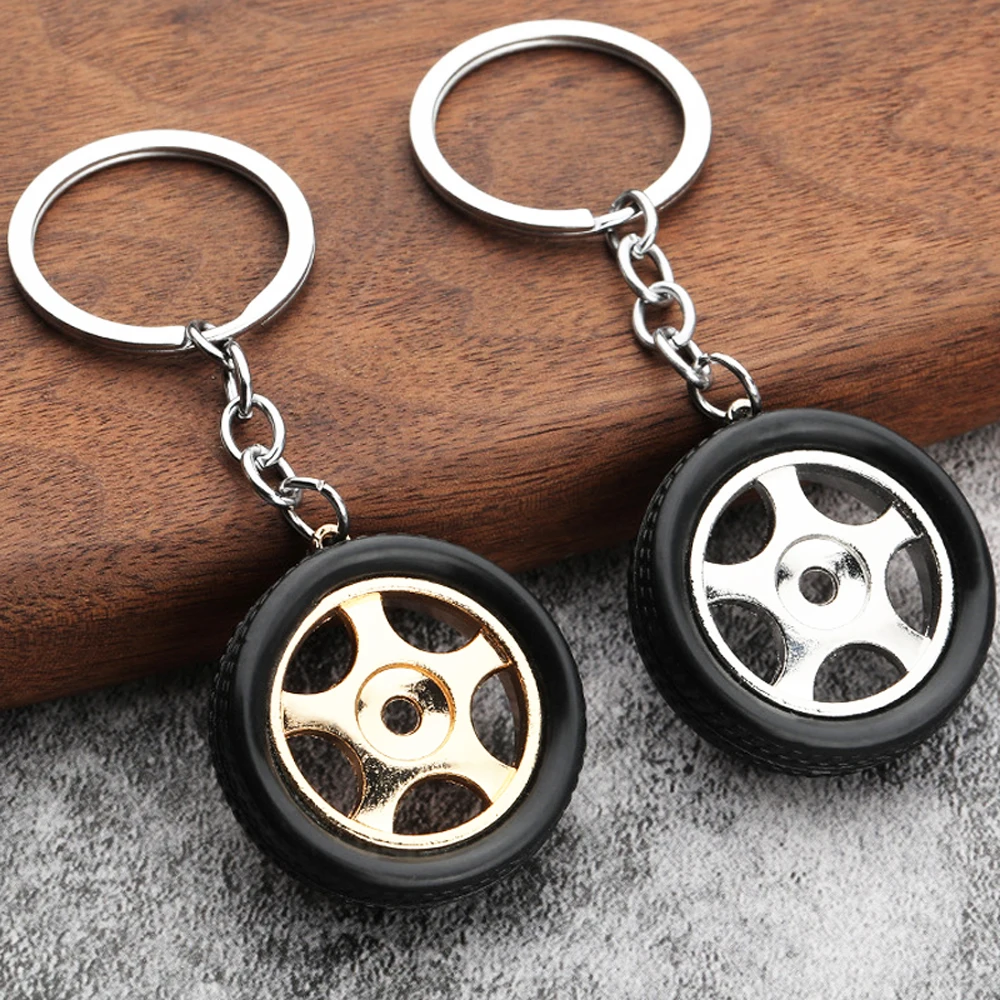 Creativity Three -Dimensional Cartoon Metal Wheel Keychain Car Pendant Backpack Keychain Minimalist Durable Fashion Keychains
Creativity Three -Dimensional Cartoon Metal Wheel Keychain Car Pendant Backpack Keychain Minimalist Durable Fashion Keychains
