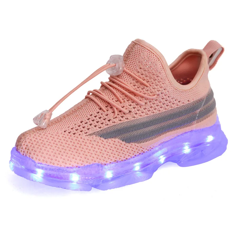 2022 Size 25-37 Children Glowing Shoes Girls Sport Luminous Shoes Fashion Casual Kids Sneakers Soft Boys Bottom Breathable Shoes
2022 Size 25-37 Children Glowing Shoes Girls Sport Luminous Shoes Fashion Casual Kids Sneakers Soft Boys Bottom Breathable Shoes