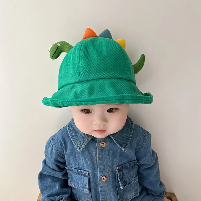 Spring Autumn Children Outdoor Sun Protector Caps Korean Cute Cartoon Dinosaur Baby Bucket Fisherman Hats for Kids Boys Girls
Spring Autumn Children Outdoor Sun Protector Caps Korean Cute Cartoon Dinosaur Baby Bucket Fisherman Hats for Kids Boys Girls