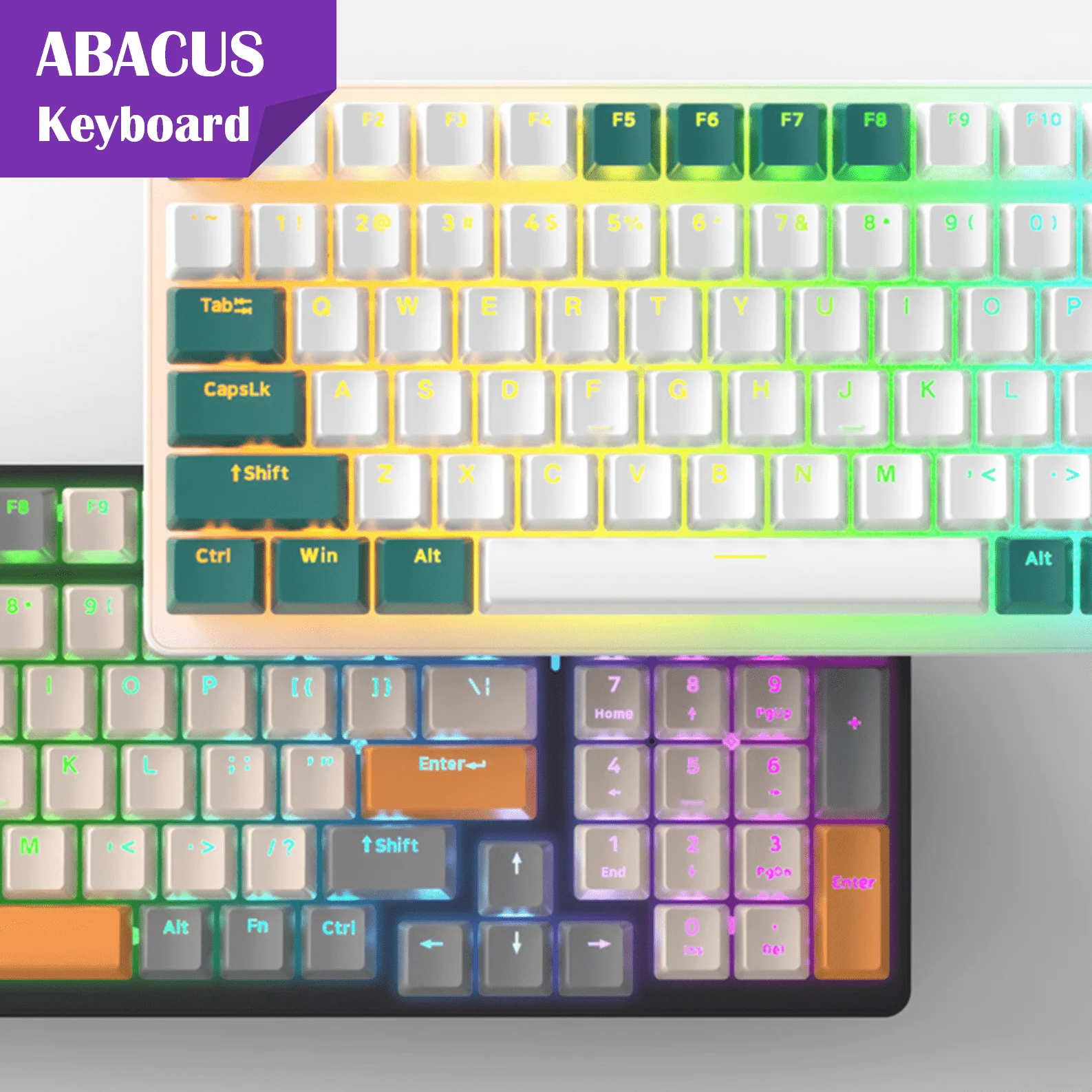 Mechanical Keyboards 100Keys Blue Switch Double-shot Keycaps Metal Hot Plug Keyboard Base Type-C RGB Lighting Custom Keyboard
Mechanical Keyboards 100Keys Blue Switch Double-shot Keycaps Metal Hot Plug Keyboard Base Type-C RGB Lighting Custom Keyboard