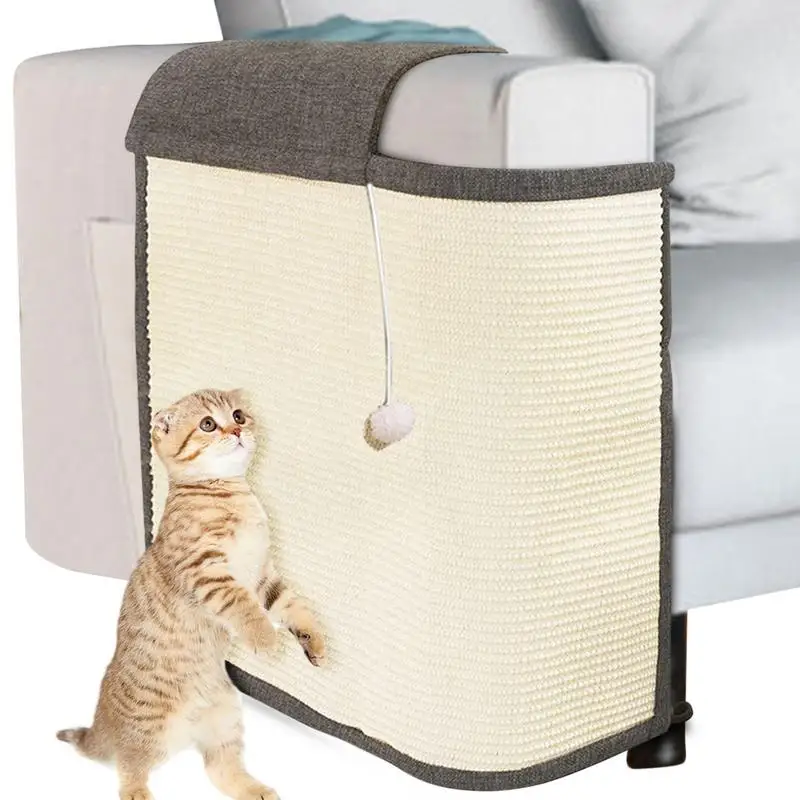 Cat Scratch Sofa Protector Natural Sisal Cat Couch Scratch Protector With A Ball Durable Cat Scratching Protector Anti Scratch
Cat Scratch Sofa Protector Natural Sisal Cat Couch Scratch Protector With A Ball Durable Cat Scratching Protector Anti Scratch