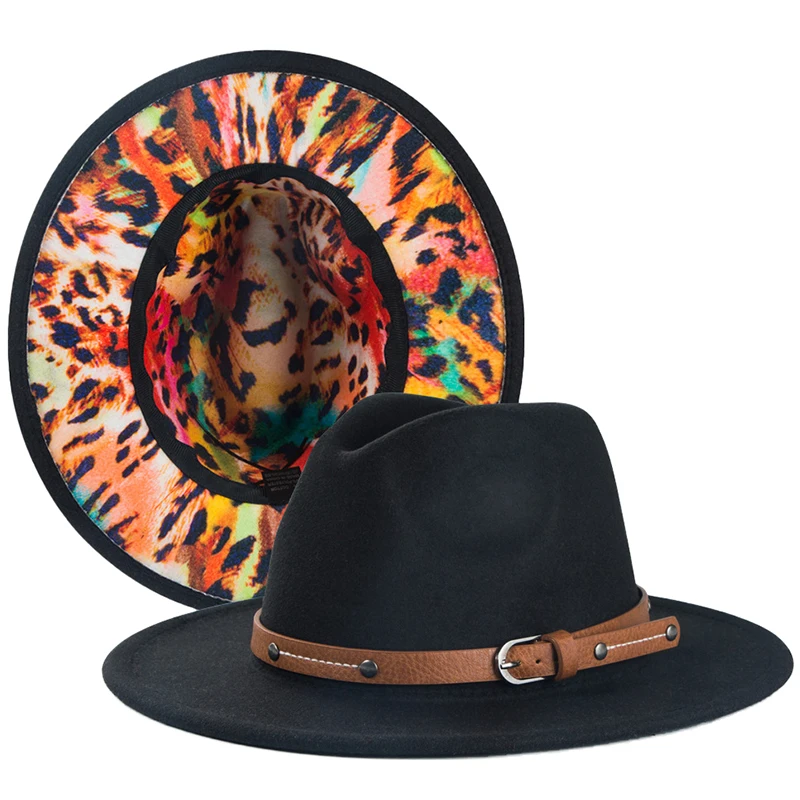 Fedora Hat With Leather Buckle Accessories Women Wool Gentleman Elegant Lady Winter Autumn Wide Brim Jazz Church Fashion Hat Men
Fedora Hat With Leather Buckle Accessories Women Wool Gentleman Elegant Lady Winter Autumn Wide Brim Jazz Church Fashion Hat Men