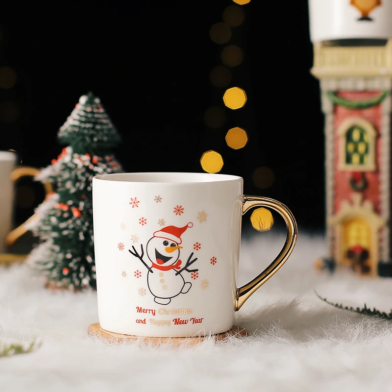 Christmas Coffee Mugs 350ml Ceramic Milk Water Juice Coffee Breakfast Couples' Cups Christmas Gift 
Christmas Coffee Mugs 350ml Ceramic Milk Water Juice Coffee Breakfast Couples' Cups Christmas Gift