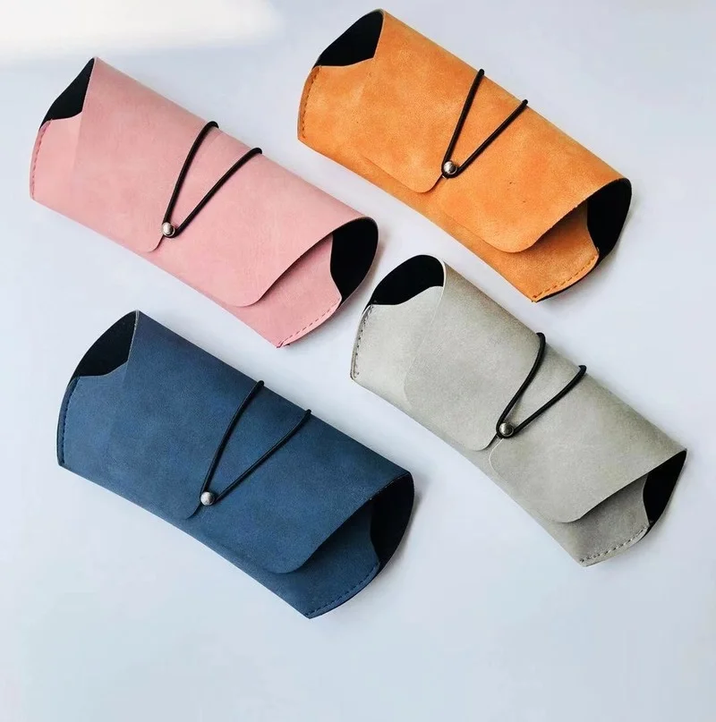 New 1pcs Men Women Matte Leather Sunglasses Case Fold-able Buckle Glasses Box Eyeglass Holder Bag Protector Eyewear Accessories
New 1pcs Men Women Matte Leather Sunglasses Case Fold-able Buckle Glasses Box Eyeglass Holder Bag Protector Eyewear Accessories