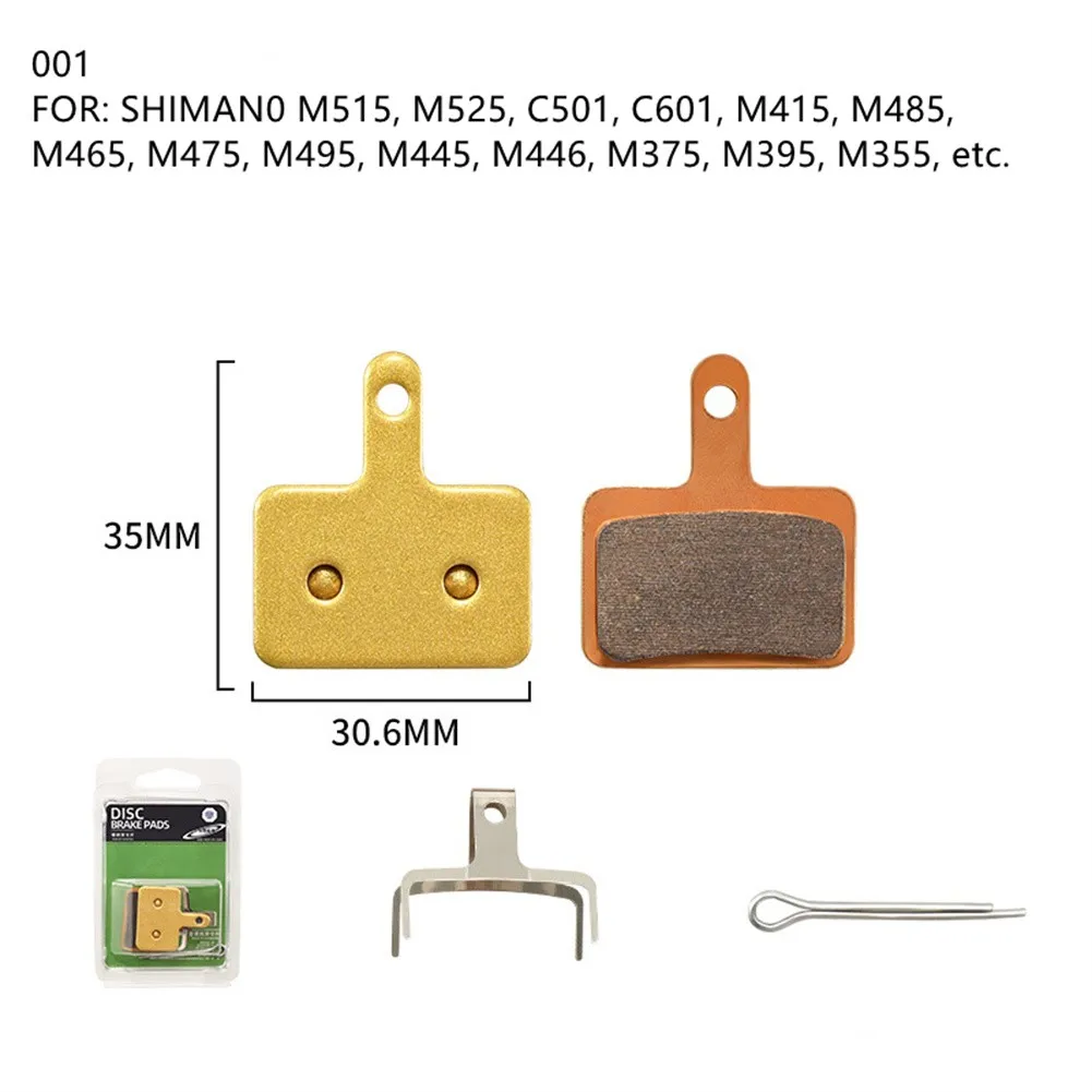 1 Pair Disc Brake Pad Bicycle E-Scooter Metal Sintered All Metal Disc For SHIMAN0/MT200/M8000/BB5/CR Short Break-in Period
1 Pair Disc Brake Pad Bicycle E-Scooter Metal Sintered All Metal Disc For SHIMAN0/MT200/M8000/BB5/CR Short Break-in Period