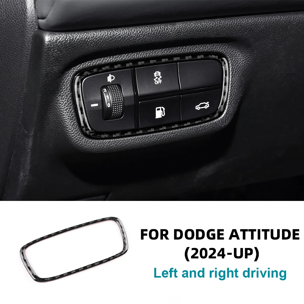 Для нового Dodge Attitude GT GAC Empow 2024 2025 из настоящего мягкого углеродного волокна, переключатель фар автомобиля, рамка, декоративная накладка, наклейка, аксессуары
Для нового Dodge Attitude GT GAC Empow 2024 2025 из настоящего мягкого углеродного волокна, переключатель фар автомобиля, рамка, декоративная накладка, наклейка, аксессуары