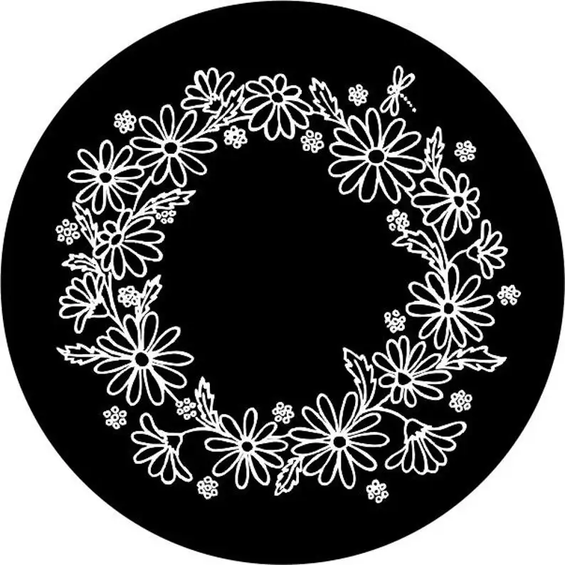 Bunch of Daisy's with Dragonfly (ANY COLOR) Spare Tire Cover for any Vehicle, Make, Model and Size - , RV, Travel Trailer
Bunch of Daisy's with Dragonfly (ANY COLOR) Spare Tire Cover for any Vehicle, Make, Model and Size - , RV, Travel Trailer