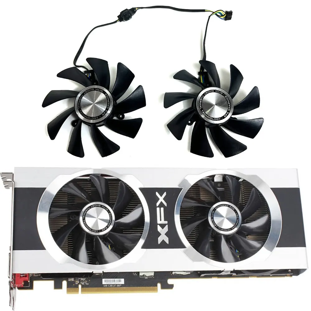 Original 85MM FD9015U12S HD 7970 GPU FAN,For XFX Double D Radeon HD 7970、HD 7950、Sapphire HD 7970、HD 7950 Video card cooling fan
Original 85MM FD9015U12S HD 7970 GPU FAN,For XFX Double D Radeon HD 7970、HD 7950、Sapphire HD 7970、HD 7950 Video card cooling fan