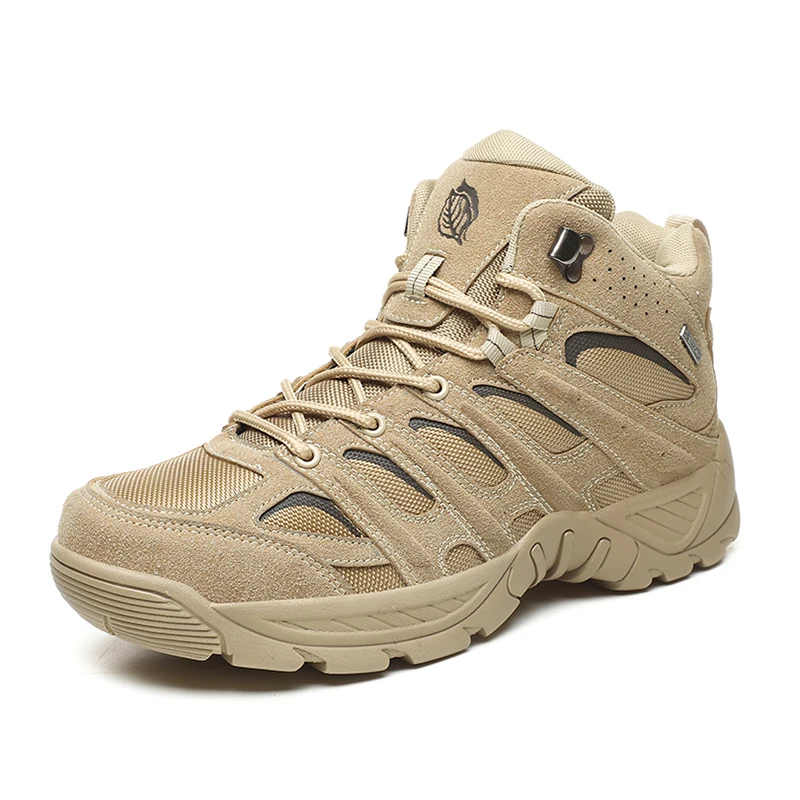 MenTactical Military Combat Boots Anti- Slip Outdoor Hiking Sneakers Light Wear-resistant Breathbale Men Desert Ankle Boots
MenTactical Military Combat Boots Anti- Slip Outdoor Hiking Sneakers Light Wear-resistant Breathbale Men Desert Ankle Boots