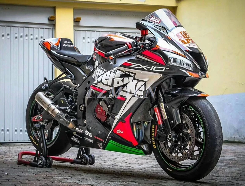 New Fairing Kit Fit For Kawasaki Ninja ZX10R 2016 2017 2018 2019 16 17 18 19 Fairings Set ABS Plastic Body Red Green Cool
New Fairing Kit Fit For Kawasaki Ninja ZX10R 2016 2017 2018 2019 16 17 18 19 Fairings Set ABS Plastic Body Red Green Cool