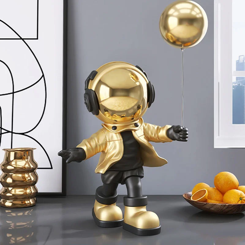 Decor Home Resin Decoration Desktop Figurines Astronaut Miniatures Living Room Indoor Ornaments Statue Astronaut Sculpture Gifts
Decor Home Resin Decoration Desktop Figurines Astronaut Miniatures Living Room Indoor Ornaments Statue Astronaut Sculpture Gifts